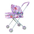 thumbnail image 1 of Siruishop Foldable Baby Doll Stroller for Dolls Miniature Push Cart Toy for Girls Boys Purple, 1 of 8