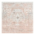 thumbnail image 3 of Unique Loom Madeline Vintage Collection Area Rug - Jackson (4' Square Rose Pink/Ivory), 3 of 7