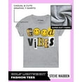 thumbnail image 2 of Steve Madden Girls' Shirt - Casual Short Sleeve Fashion Logo T-Shirt for Girls - Kids' Graphic Tee - Youth Top (4-16), 2 of 7