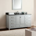 thumbnail image 5 of Avanity MODERO-VS60-CG-A-C Modero 60" Free Standing Single Basin Vanity Set - Grey, 5 of 7