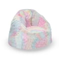 thumbnail image 1 of Delta Children Cozee Fluffy Chair, Kid Size (For Kids Up To 10 Years Old), 1 of 6
