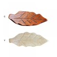 thumbnail image 2 of 3 Pack Natural Wooden Leaf Shape Chopstick Rest Spoon Fork Knife Holder Dinner Table Decor Home Wooden Chopstick Rest, 2 of 5