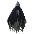 thumbnail image 1 of Capa con capucha perfecl disfraz Halloween Grim Reaper fi verde oscuro, 1 of 8