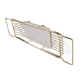 thumbnail image 1 of Metal Marble Bathtub Rack with Anti Slip, Space Saving, Multi Functional Expandable Bathtub Tray for House Warming Gift, 1 of 8