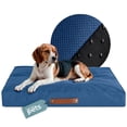 thumbnail image 1 of Cama Antiestrés de Foam ESQUIMAL Azul Mediana para Perros y Gatos, 1 of 6