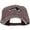 Brown, variant on Killer Whale Embroidered Washed Cotton Cap - Black OSFM