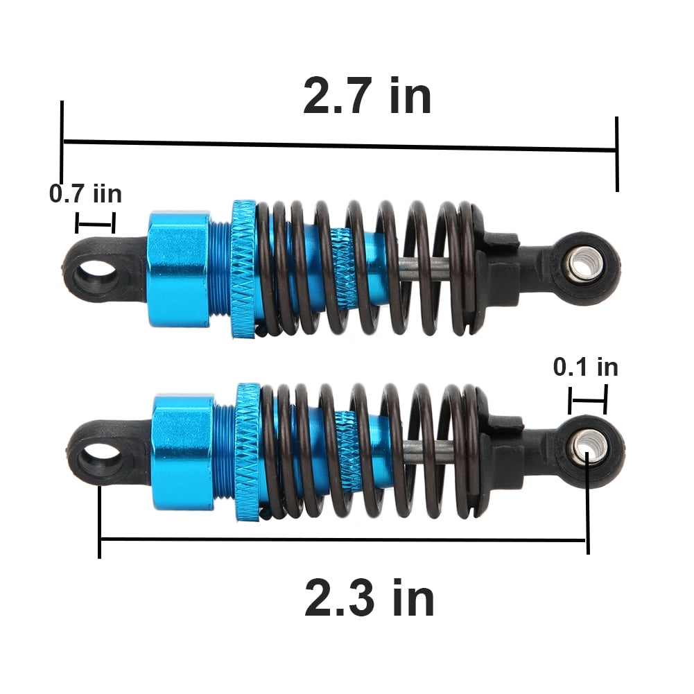 Amortisseurs RC En Alliage Aluminium Pour HPI RS4 Sport 3 1/10 - Réglables, Performance Améliorée