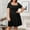 Black, variant on Hot Days, Bold Styles SMihono Women 2025 Summer Dress Square Neck Formal Short Sleeve Business Casual Outfits Ruffle Spring Pockets Sundress Black XXL
