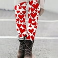 thumbnail image 3 of hotojiny Valentines Day Leggings for Women Trendy Cute Heart Print Yoga Pants Tights Soft High Waisted Athletic Pants, 3 of 6