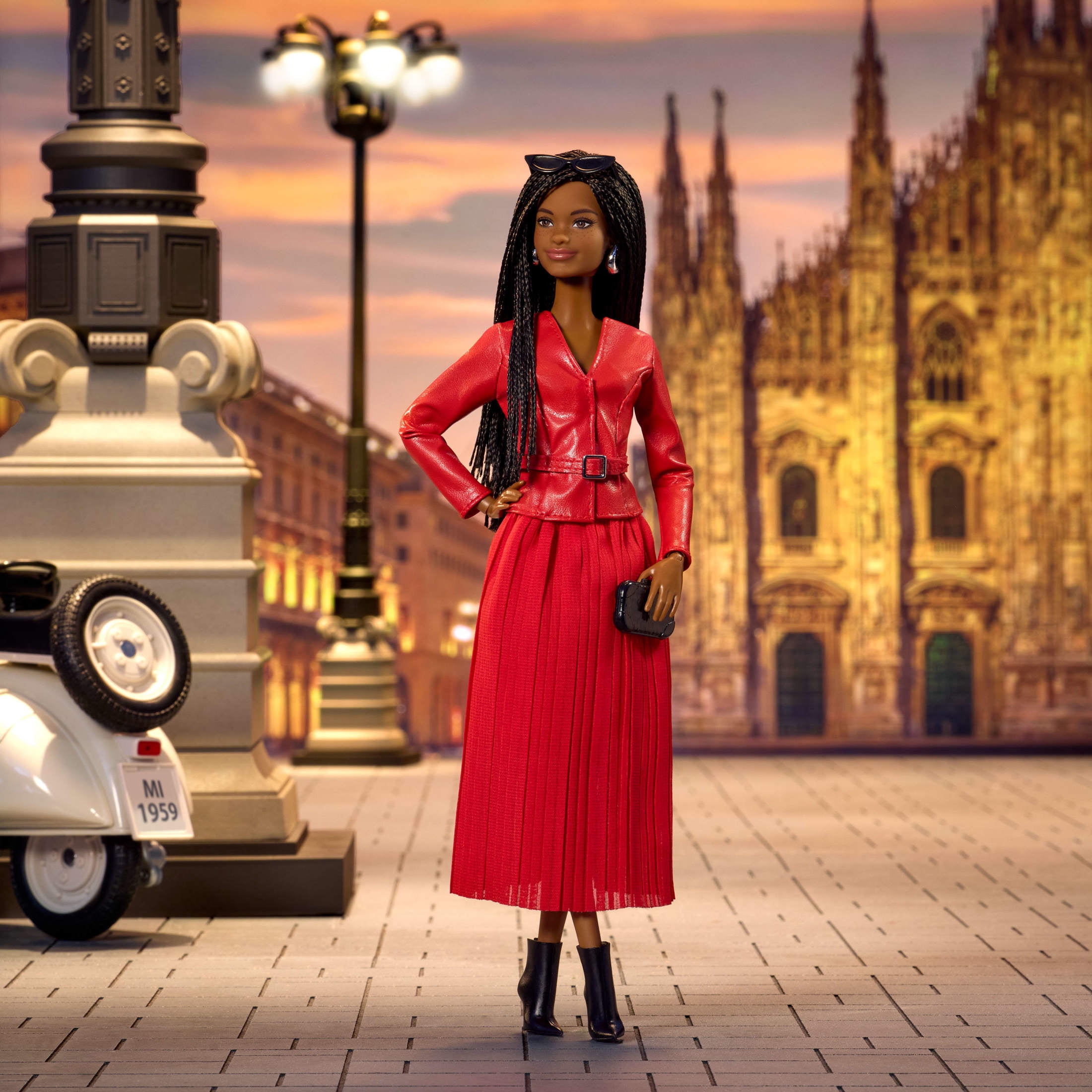 Barbie Signature Collectible Fashion Doll, BarbieStyle Fashion Week Doll Milan Street Style Clothes