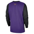 thumbnail image 3 of Men's Nike Purple Los Angeles Lakers 2024/25 City Edition Authentic Pregame Performance Long Sleeve Shooting T-Shirt, 3 of 4