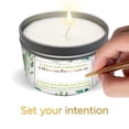 thumbnail image 3 of SAGE + Cedarwood Aromatherapy Candle for House Energy Cleansing and Stress Relief, Banishes Negative Energy I Purification and Chakra Healing - Natural Soy Wax Tin Candle for Aromatherapy, 3 of 7
