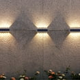 thumbnail image 5 of Inerposs 4 Pcs Solar Wall Light Wall Washing Light Illuminate Outdoor Sunlight Lamp Waterproofing Modern Decor For Home Garden Porch, 5 of 9