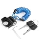 thumbnail image 1 of Para Casco Candado Para Casco Candado De Seguridad Para Casco Candado Para Casco De Motocicleta Con Cable De Acero Eigraketly OD005621-00, 1 of 5