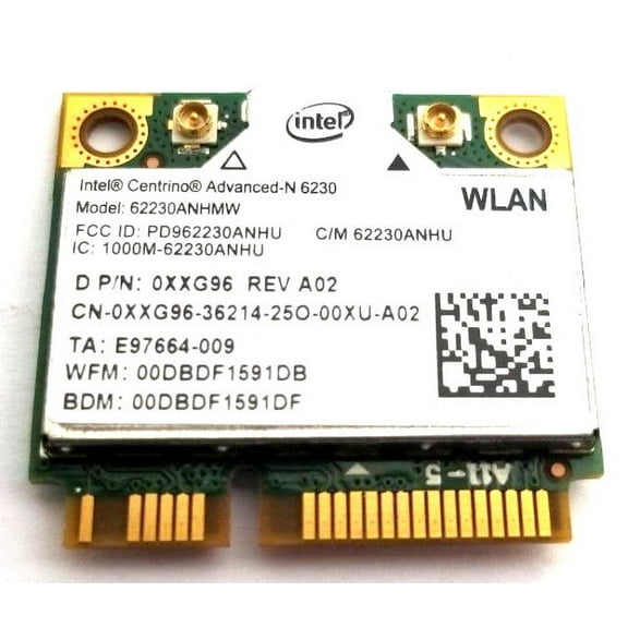 XXG96 Dell Mini PCI Express Half Height WLAN WiFi 802.11n Wireless Card