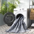 thumbnail image 3 of Safavieh Arizona Aria Distressed Machine Washable Area Rug, Gray/Beige, 5' x 8', 3 of 11