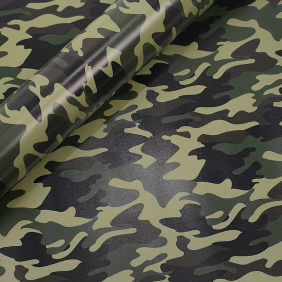 12" x 48" Camouflage Pattern Permanent Vinyl by Make Market – Water-Resistant Craft Vinyl Rolls for Mugs - Tumblers - Signs & DIY Decor - 12 Pack