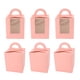 thumbnail image 5 of Caja Para Magdalenas, Ventana Transparente, Portador De Magdalenas Individual, Rosa, Portátil, Resistente Para Bodas, 5 of 7