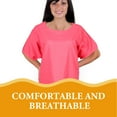 thumbnail image 3 of TABLETREANDS Camiseta Mujer Oversized Rosa Manga Corta Con Transpirable Y Estilo Casual, 3 of 6