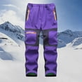 thumbnail image 2 of Baby Boy Pants 6-9 Months Waterproof Sweatpants for Boys 12-14 Tight Fit Outerwear Boys Cargo Pants Size 14-16 with Pocket ,9-10 Years, 2 of 5