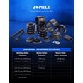 thumbnail image 3 of Kit de prensa de rodamientos Orion Motor Tech de 24 piezas para FWD, 3 of 8