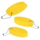 thumbnail image 1 of Uxcell 3-Pack Llavero Flotante para Navegación, Anillos de Llave a Prueba de Agua de Color Brillante para Deportes Acuáticos al Aire Libre [Amarillo], 1 of 6