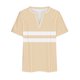 thumbnail image 5 of mfyjkho Tops Y Blusas Para Mujer, Blusa Holgada De Cuello En V Para Mujer, Informal, De Manga Corta, A La Moda Tops De Gimnasio Para Mujer S, 5 of 5