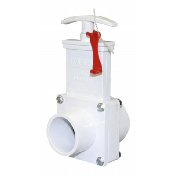 6102X 1.5 in. Socket x Spigot PVC Gate Valve