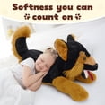 thumbnail image 7 of MorisMos 28'' German Shepherd Stuffed Animal Giant Dog Plush Toy, 7 of 7