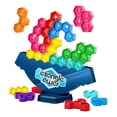 thumbnail image 3 of PEACNNG Clearance!  Stacking Tower Game  Hexagon  Stack Attack Game  Balance Board Games for 2 Players+ Family Games Travel Parties Team Building Games for Kids & Adults, 3 of 9