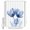 White Light Blue Dark Blue, variant on Small Stall Shower Curtain 36x72 Inch Narrow Half Size Light Blue Tulip Bath Curtains Bathroom Decor Elegant Modern Rustic Botanical Floral Waterproof Fabric Shower Curtain Set with Hooks 36 Inch