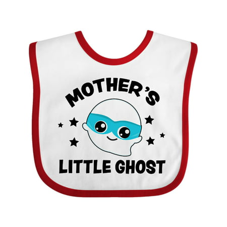 

Inktastic Cute Mother s Little Ghost with Stars Gift Baby Boy or Baby Girl Bib