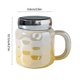 thumbnail image 3 of Taza de café de cerámica 470ml con asa | Acabado Candy Pearl | Taza de agua para oficina y hogar de alta gama | Cerámica en capas duradera | Rosa Verde Amarillo | Regalo de vasos con estilo, 3 of 6
