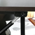 thumbnail image 6 of SuperDeal 38.6" Lift Top Coffee Table W/Extra Shift Rectangular MDF & Iron, Brown, 6 of 9