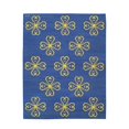 thumbnail image 4 of EORC FAM018BL6X8 6 x 8 ft. Modern Flat Contemporary Weave Rug, Blue, 4 of 4