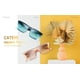 thumbnail image 5 of Gafas de sol FEISEDY Vintage Square Cat Eye B2473 para mujer, 5 of 8