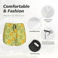 thumbnail image 6 of Lsque Cute Turtle Printed Women's Running Shorts with Liner Pockets,Elastic Quick Dry Workout Athletic Gym Yoga Shorts,Womens High Waist Shorts-Small, 6 of 9