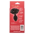 thumbnail image 3 of CalExotics Forbidden Rose Crystal Silicone Anal Plug, Large, 3 of 5
