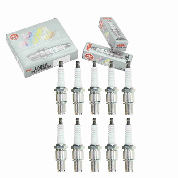 10 pc NGK 4764 Laser Platinum Spark Plugs for 0000-18-N3A2 1765255 N3A2-18-110 Ignition Wire Secondary