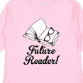 thumbnail image 4 of Inktastic Future Reader Book Gift Boys or Girls Long Sleeve Toddler T-Shirt, 4 of 5