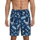 thumbnail image 1 of Fotbe Blue Bus Pantalones Cortos de Pijama para Hombre, Ropa de Dormir, Pantalones de Pijama Cortos para Hombre-Small, 1 of 6