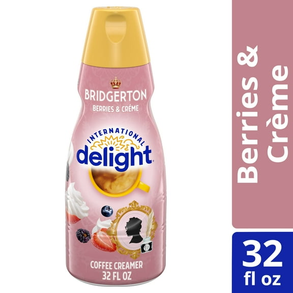 International Delight Bridgerton Berries & Creme Coffee Creamer, 32 fl oz Bottle