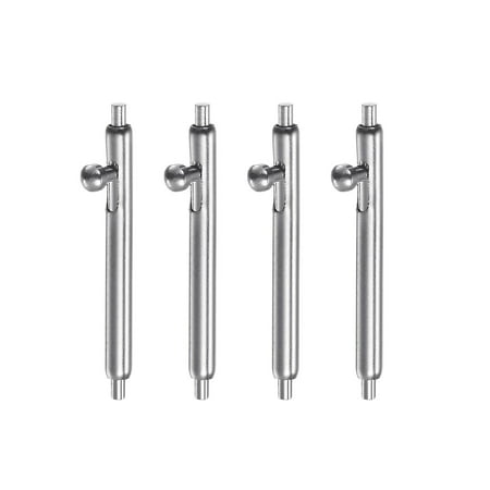 

Uxcell 4pcs Quick Release Spring Bar 1.5mm Diameter 15mm Width Stainless Steel Watch Pins for Watch Band Straps