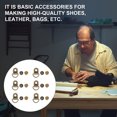 thumbnail image 3 of Miangastore 30 sets Replaceable handbag Buttons Premium shoes Buttons handbag Buckles, 3 of 8