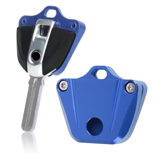 Motorcycle Key Cover Case CNC for F800R G310R C650GT F700GS F800GS Aluminum Alloy Motorcycle Metal Key Fob Protector Replacement Black