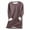 FYG11-Brown, variant on Meichang Women's Winter Warm Sherpa Lined Fleece Crewneck Sweatshirt Pullover Loungewear Long Sleeve Thicken Thermal Tops