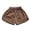 Coffee, variant on Likimi Toddler Girls Shorts Casual Solid Color Elastic Waist Loose Fit Comfortable Summer Sport Shorts Coffee Size 2-3 Years
