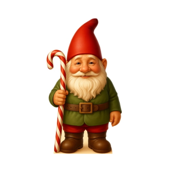 Holiday Gnome Life Sized Cardboard Cutout