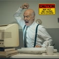 thumbnail image 7 of Caution May Not Get Along With Others Funny Metal Signs Office Dorm Room Decor, 7 of 7