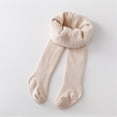 thumbnail image 2 of Toddler Kids Baby Girls Warm Full Leggings Pantihose Stretchy Basic Full Length Pants Pantyhose For Winter Stocking 4-6 Years,Khaki NIEWTR, 2 of 4
